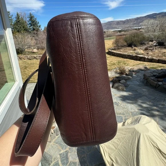 Vintage Coach Soho Buckle Bag #1457 - Mahogany - Picture 7 of 9